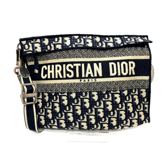 Dior Handbags - CHRISTIAN DIOR Blue Shoulder Bag